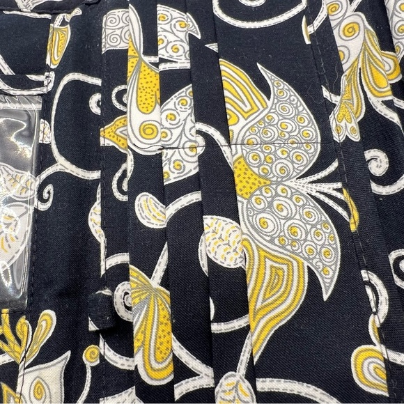 NWOT Vera Bradley Large Trifold Quilted Wallet Retired Yellow Bird Vintage 8x4" - Picture 4 of 13